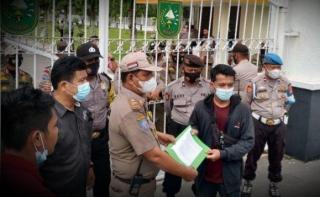 Diduga Ada Aliran 600 Ribu Dollar, Mahasiswa Desak Gubernur Riau Cabut Izin PT Logomas Utama