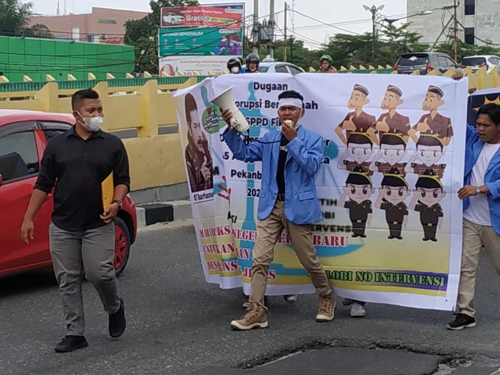 FMPH-R Turun Ke Jalan, Desak Kejari Usut Dugaan Reses Dan Sosper Fiktif DPRD Pekanbaru