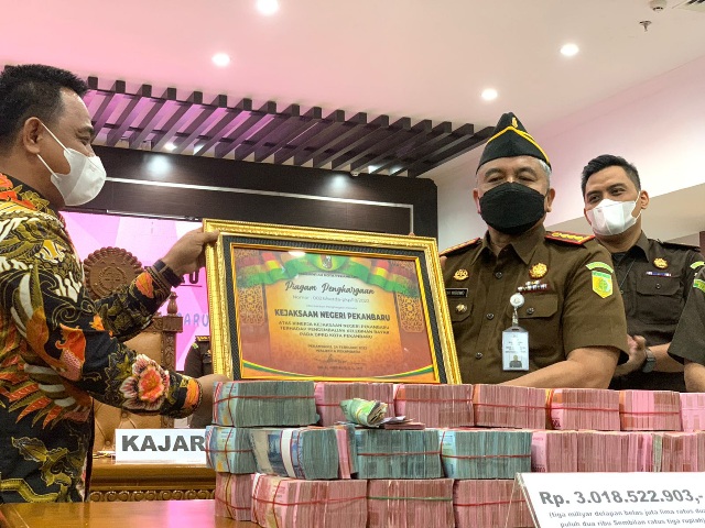 Uang Rp 3 Miliar Diselamatkan Kejari Dari Kegiatan Reses Anggota DPRD Pekanbaru