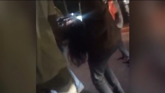 Lakalantas di Depan SPBU Jalan Sudirman Pekanbaru, Korban Wanita Tak Sadarkan Diri