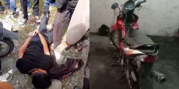 Kejar-kejaran Motor, Aksi Curanmor Pekanbaru di Digagalkan