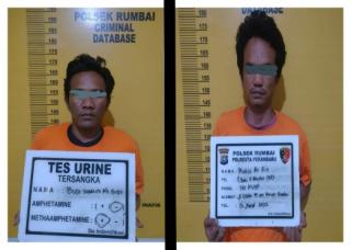 Dua Pencuri Seng Kandang Kambing di Tangkap Polsek Rumbai