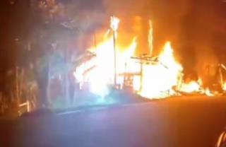 Rumah dan Bengkel di Kawasan Jalan Labersa Ludes Terbakar