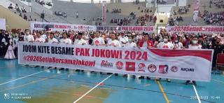 8 Organ Relawan Riau Deklarasi Setia Bersama Jokowi 2024