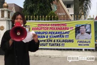 AMPB Desak Kejati Riau Usut Tuntas Dugaan Sejumlah Kasus Korupsi Wako dan Sekko Pekanbaru