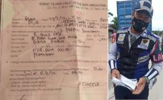 Oknum Dishub Siak Tilang Truk Kontainer Yang Masuk di Pelindo I Perawang