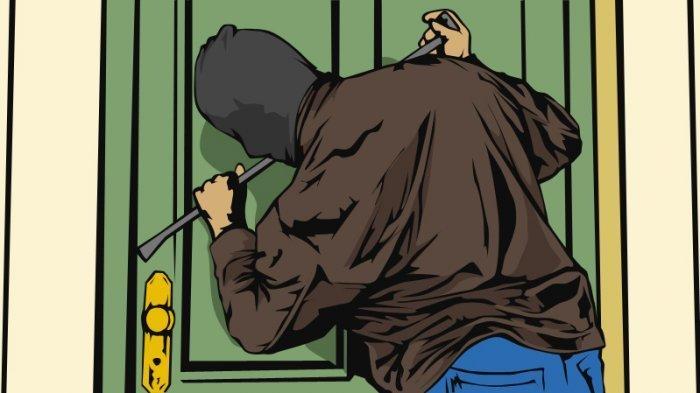 Warga Rumbai Ciduk Maling Saat Bongkar Rumah Waktu Sahur