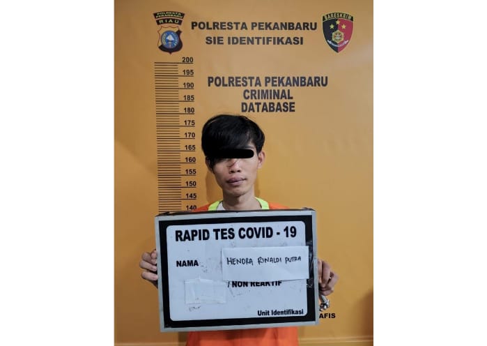 Polisi Jemput Pelaku Bongkar Rumah Warga di Kamar Hotel Pekanbaru