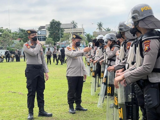 1.161 Personil Polisi di Riau Dikerahkan Kawal Demo 11 April