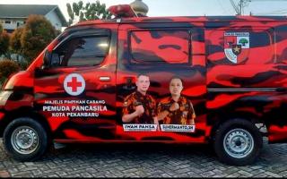 MPC Pemuda Pancasila Pekanbaru Luncurkan Ambulans Gratis Untuk Masyarakat