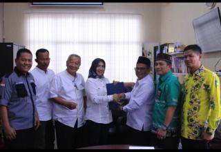 Minta Arahan, Partai Garuda Sambangi Kantor Bawaslu Riau 