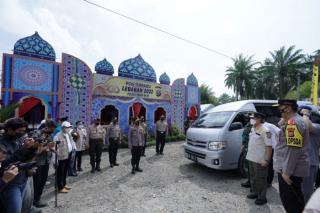 Tinjau Kesiapan Mudik, Gubernur Riau Datangi Rokan Hilir