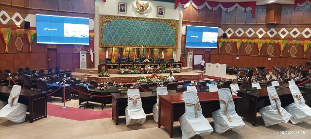 DPRD Riau Gelar Rapat Paripurna Rotasi Alat Kelengkapan Dewan, Berikut Nama namanya