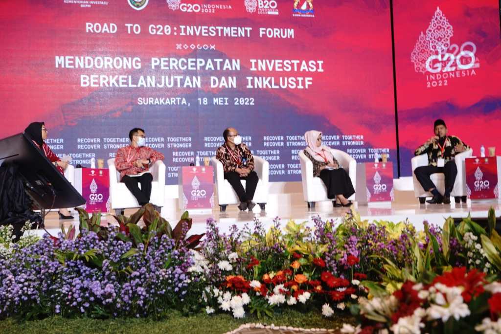 Jadi Pembicara di Forum Presidensi G20 di Solo, Bupati Alfedri Paparkan Investasi Hijau