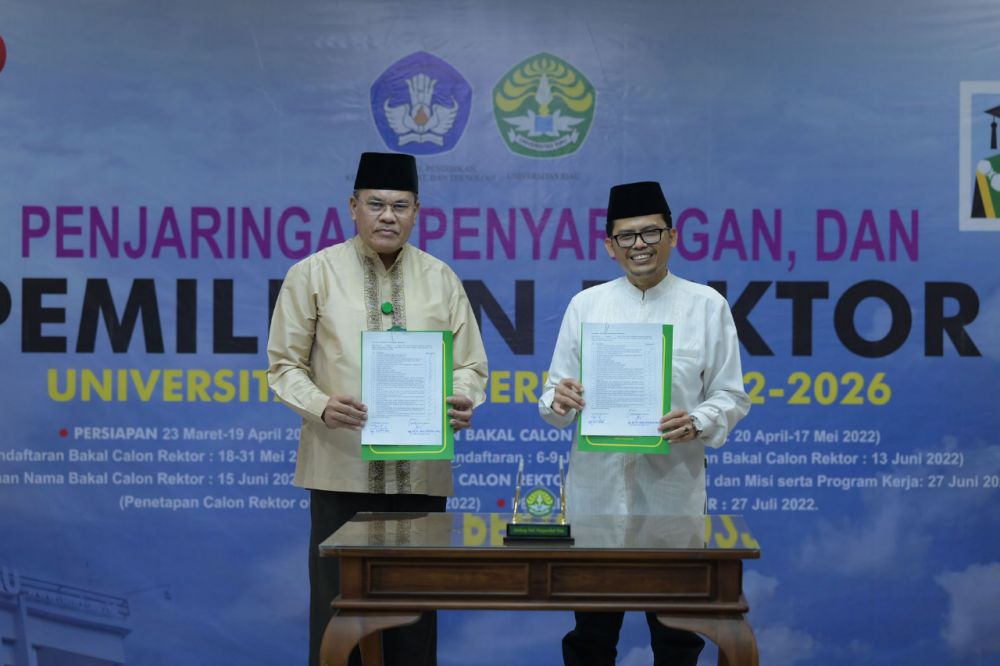 Deni Elfizon Jadi Bakal Calon Pertama Pemilihan Rektor Unri