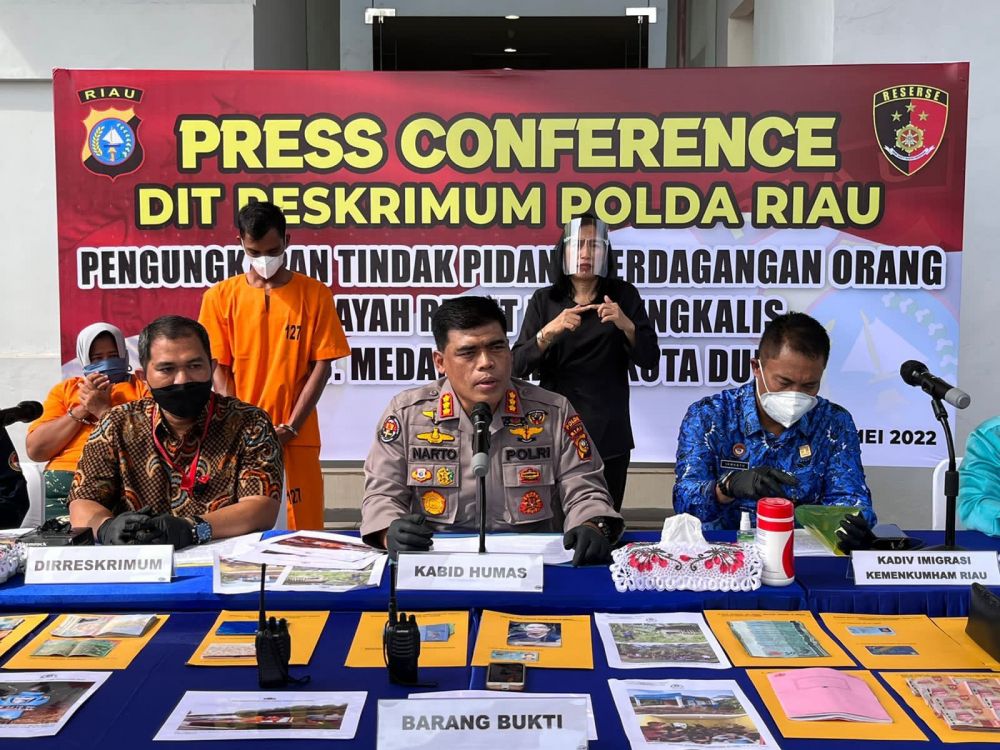 Polda Riau Gagalkan Pengiriman Puluhan Pekerja Migran Ilegal ke Malaysia