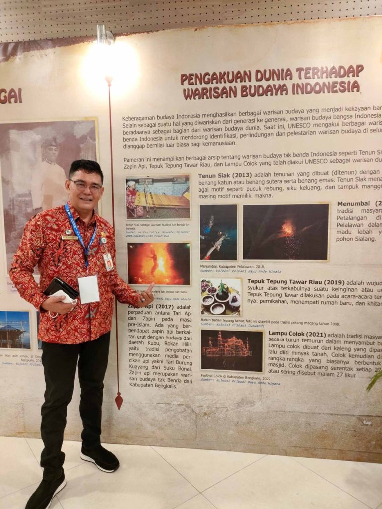 Digelar ANRI, Dipersip Bengkalis Ikuti Rakornas Kearsipan Tahun 2022