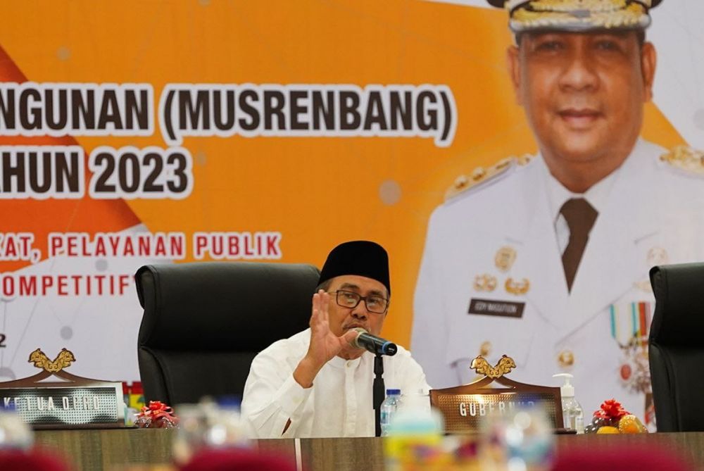 Susun RKPD, Gubri Syamsuar Sebut Proyeksi Pendapatan APBD Riau 2023 Capai Rp8,51 Triliun