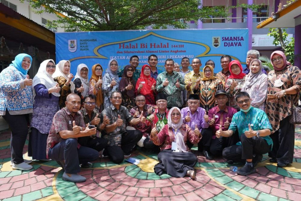 Wagubri Reuni Bersama Alumni IKASMANSA Pekanbaru