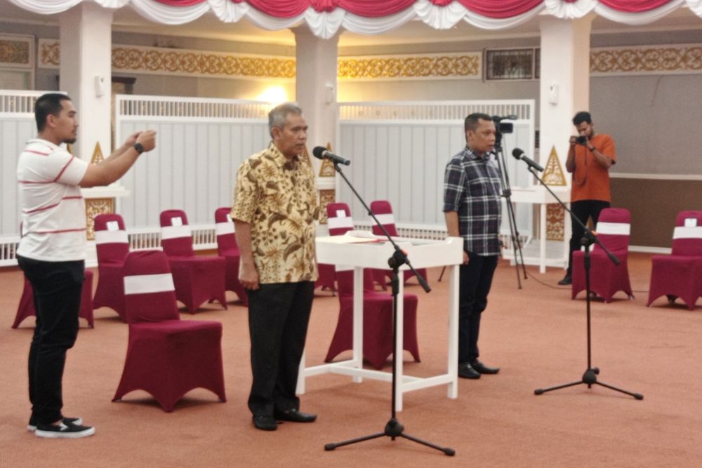 Firdaus Minta Masyarakat Pekanbaru dan Kampar Dukung Pj Terpilih