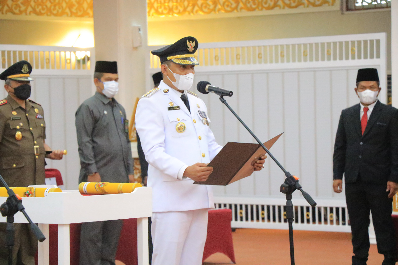 Resmi Dilantik, Pj Wali Kota Pekanbaru Prioritaskan Pembenahan Internal