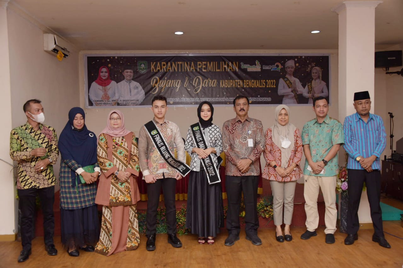 Selama 3 Hari, 28 Finalis Bujang dan Dara Bengkalis Jalani Karantina