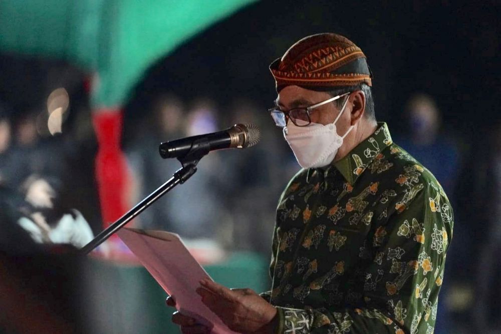 Gubri Syamsuar Kukuhkan DPP IKB-Jateng Riau Masa Bakti 2022-2025