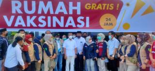 Gubernur Riau Resmikan Rumah Vaksin 24 Jam di RSJ Tampan
