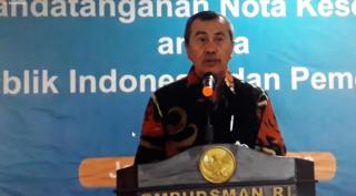 Gubri Syamsuar Dapat Penghargaan dari Ombudsman RI