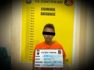 Pemuda ini Maling di Pekanbaru Tapi Kepergok Bawa Tas Milik Korban