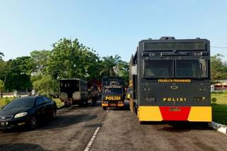 450 Personel Gabungan Amankan Acara Pelantikan Pj Wali Kota Pekanbaru dan Pj Bupati Kampar