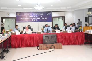 Kunjungi Kanwil DJP Riau, Bupati Kasmarni Jalin Kolaborasi Tingkatkan PAD dari Pajak Daerah