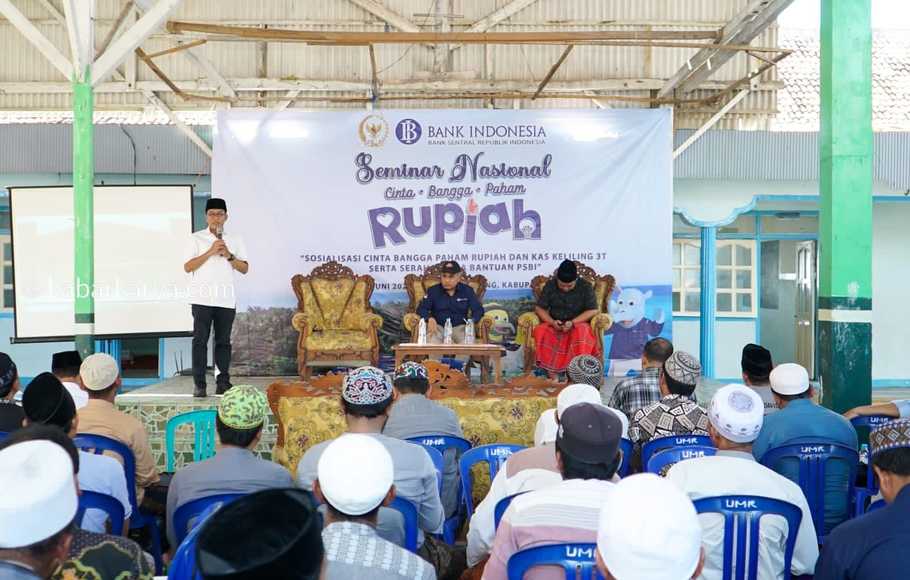 Bersama BI, Misbakhun Sosialisasikan Gerakan Cinta, Bangga, Paham Rupiah