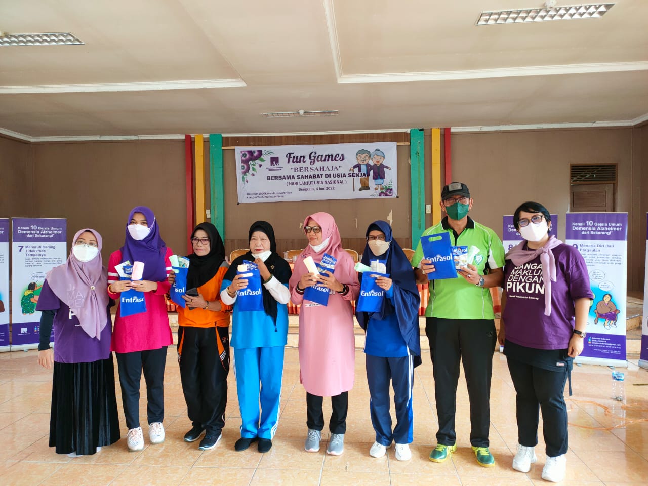 Alzheimers Indonesia Chapter Bengkalis Peringati Hari Lanjut Usia Nasional ke-26