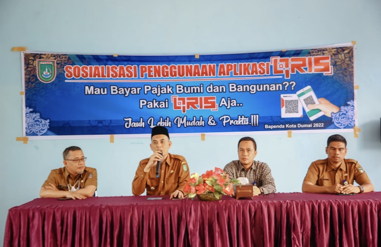 Tingkatkan Pendapatan Pajak Daerah, Pemko Dumai Gencar Sosialisasikan Penggunaan QRIS