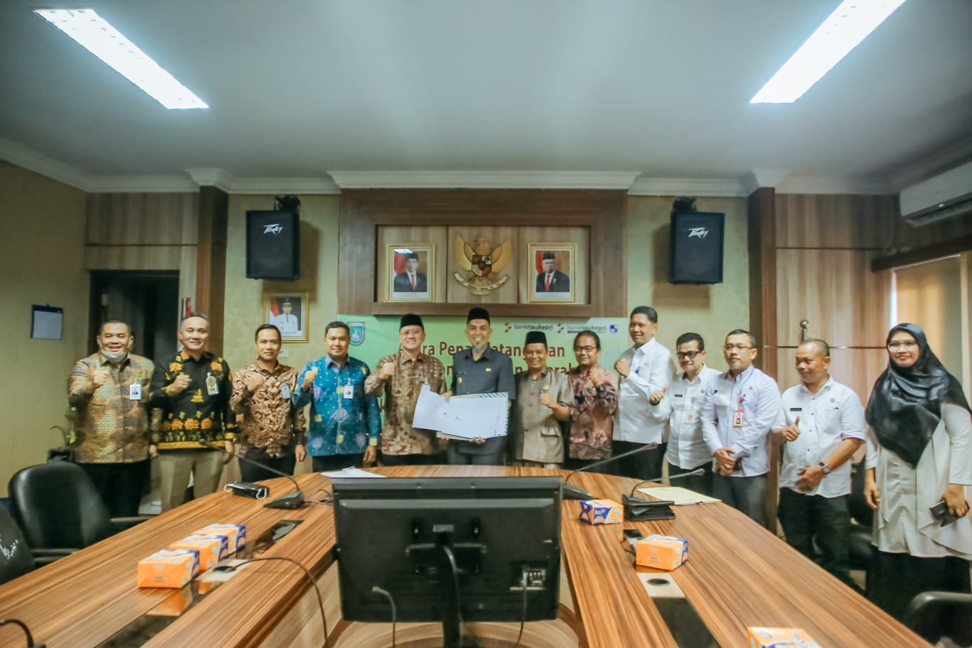 Bangun Kota, Pemko Dumai Terima Pinjaman dari Bank Riau Kepri