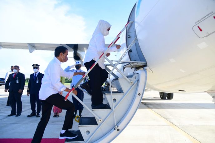 Hadiri GTRA Summit 2022, Presiden Jokowi Bertolak ke Wakatobi