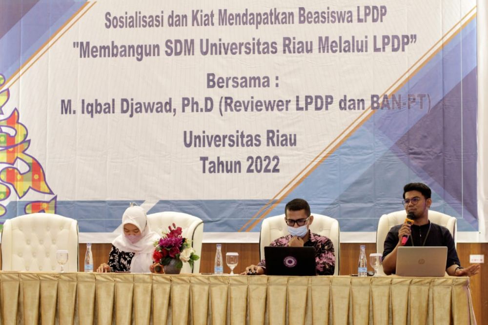 UNRI Gelar Sosialisasi dan Kiat Cara Dapatkan Beasiswa LPDP