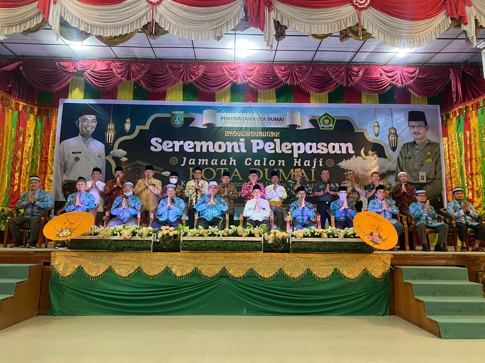 Wako Bagikan Bantuan Masing-masing 250 Riyal untuk 87 JCH Dumai