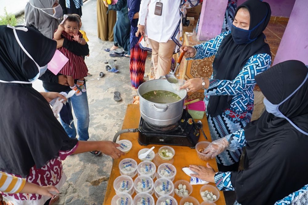 Grup APRIL Komit Turunkan 50 Persen Angka Stunting di Riau