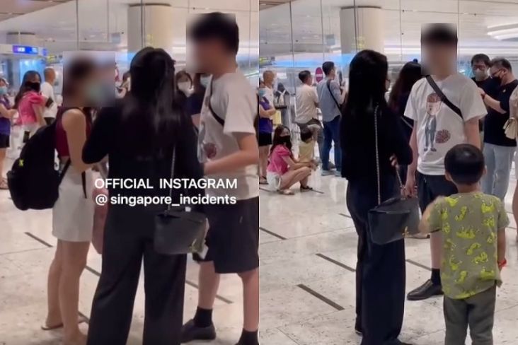 6 Bulan Dicari, Istri Tangkap Basah Suami Gandeng Selingkuhan di Bandara