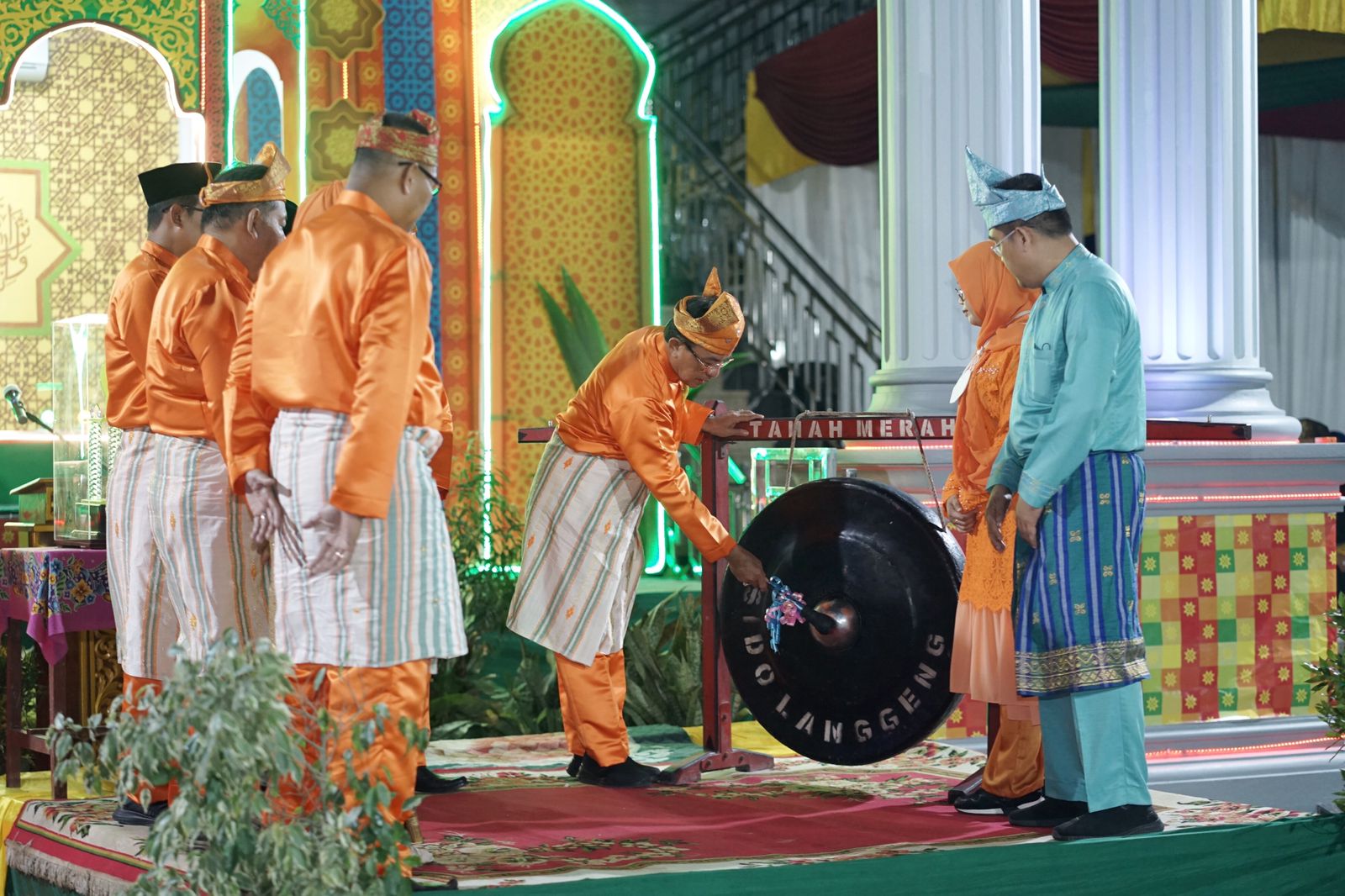 Bupati Buka MTQ Kabupaten Inhil ke-52 di Kecamatan Tanah Merah