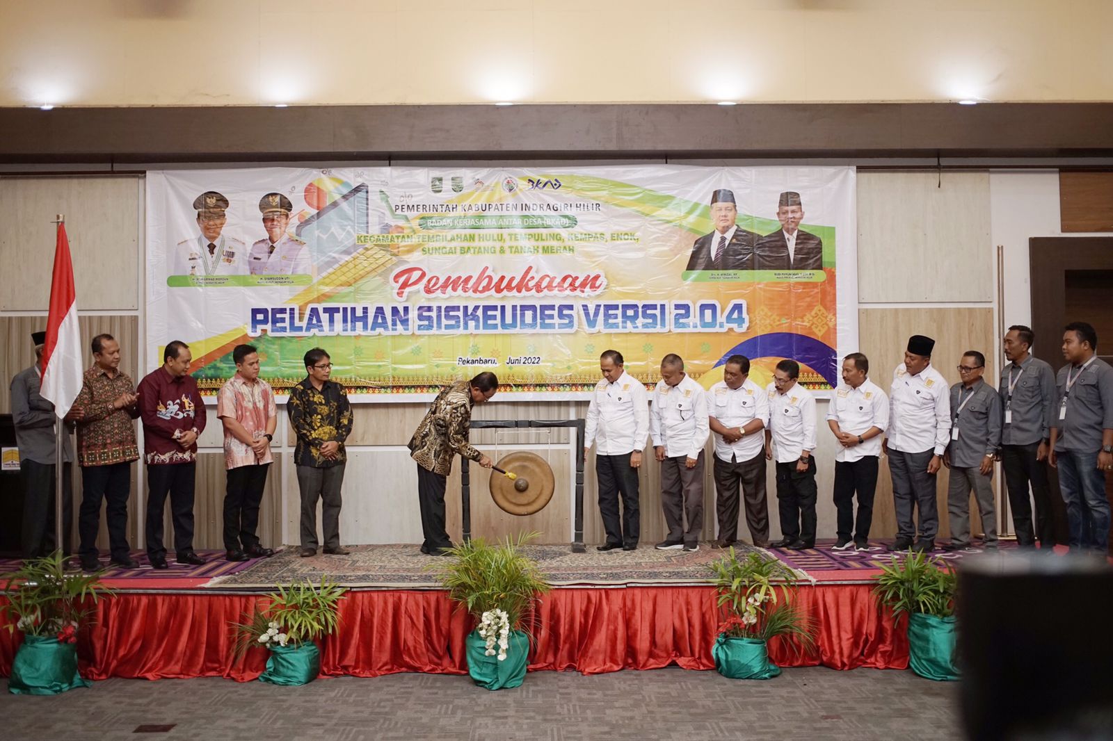 Bupati Wardan Buka Pelatihan Siskeudes Versi 2.0.4