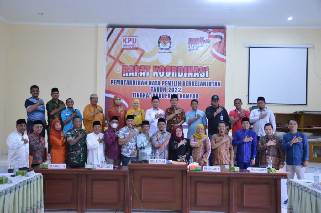Sebanyak 475.976 Pemilih Terdaftar di Kabupaten Kampar