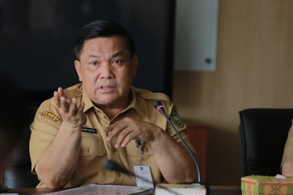 Pemprov Segera Perbaiki Plafon Gedung Lantai 9 Kantor Gubernur