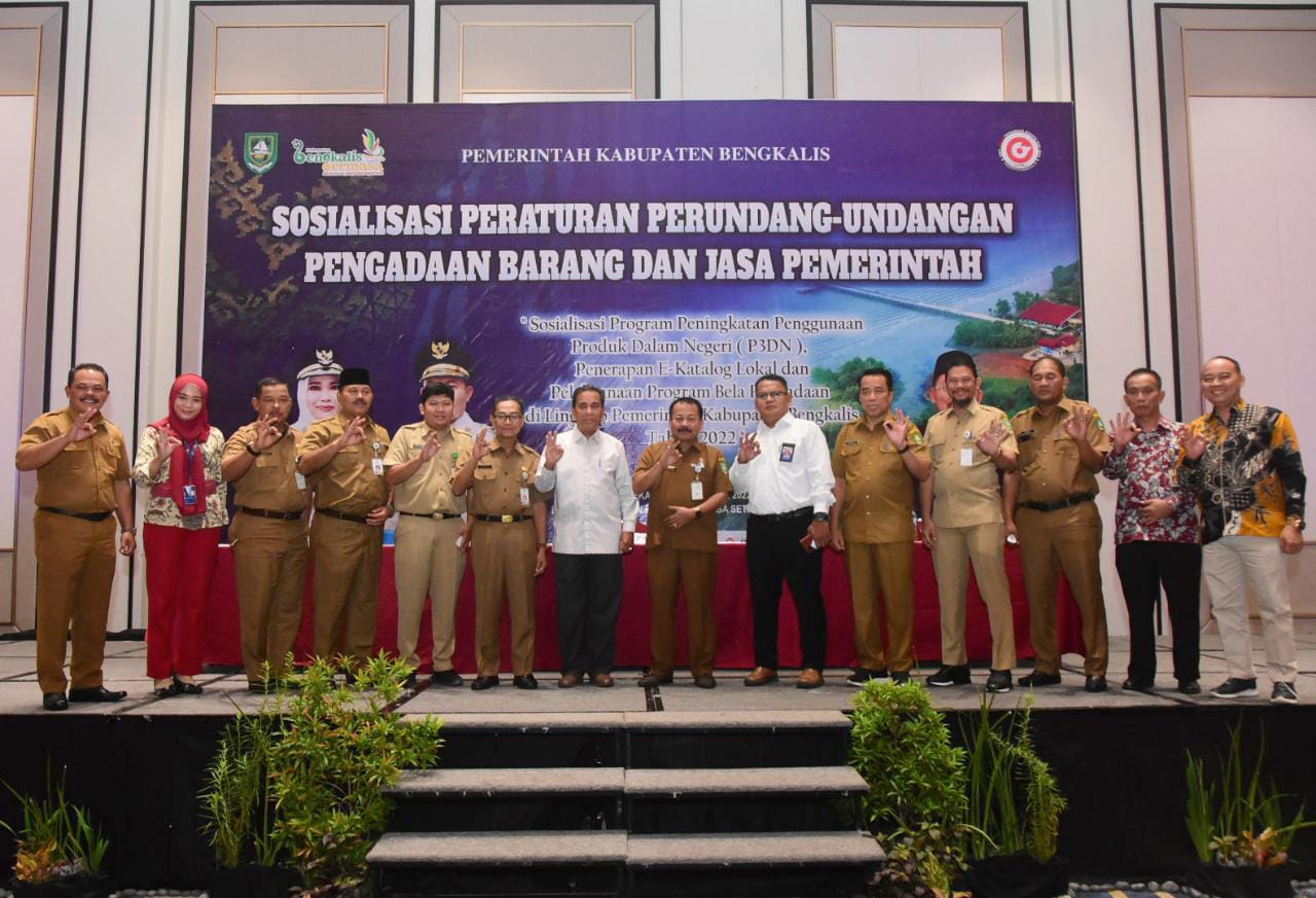 Hindari Tindakan Melanggar Hukum, Pemkab Bengkalis Gelar Sosialisasi Pengadaan Barang dan Jasa