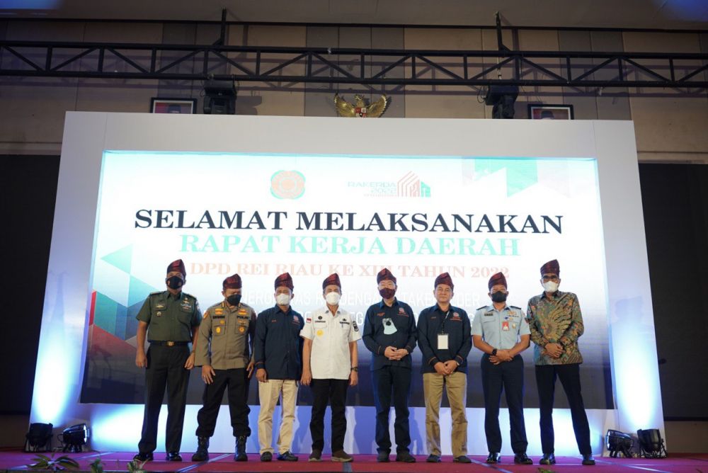 Gubri Syamsuar Buka Rapat Kerja Daerah DPD REI Riau 2022