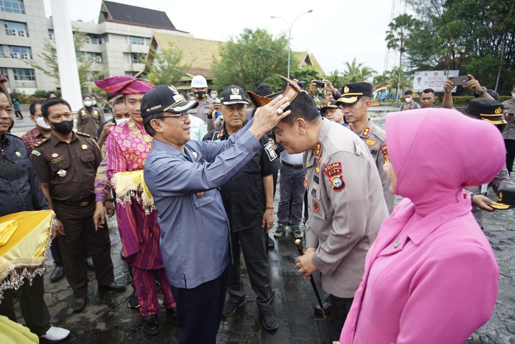 Bupati Sambut Kunjungan Kerja Kapolda Riau di Inhil