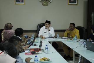Teliti Ketahanan Pangan, Akademisi UNDIP Semarang Kunjungi Disketapang Pekanbaru