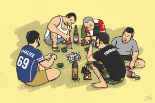 Main Judi Qiu Qiu, Lima Warga Inhu Diciduk Polsek Kelayang